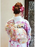 【Loa mio】お呼ばれ振袖(結婚式)スタイル1【仙台】