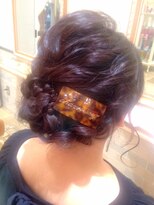 ネオリーブアーチ 武蔵小山店(Neolive arch) *。バレッタに合わせた編み込みシニヨン【neolive arch】