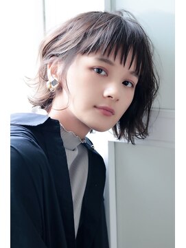 セルマ 自由が丘(selma est) 無造作カールボブ