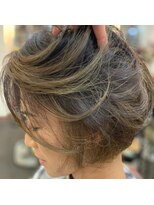 エスエムアールツー(SMR2) ハイライトグラデーションのコンビネーションカラー★SILVER!!