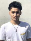スペインカール/スパイキーショート/フェザーパーマ/フェード