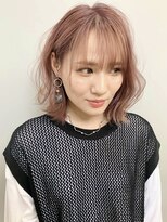 サンディーズ(Sandees)&nbsp;▼ピンクベージュAラインボブ