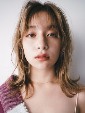 マーケット(MARKET) ルーズウェーブ×ハイトーンベージュ