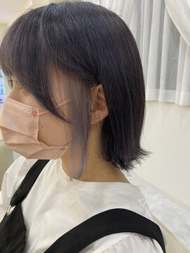 リアン 上尾店(Rien) ボブ/カーキグレージュ/マッシュショート/フェザーバンク[上尾]