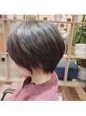 乾かしただけでもキレイ、まとまるショート