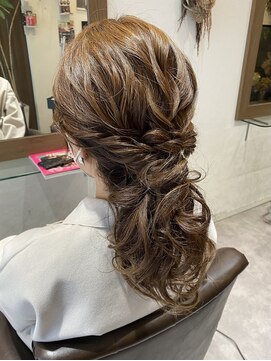ハートライン(hair bridal Heart Line) ヘアアレンジセット