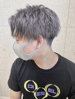 ヘアースタジオ シーオーイー(hair studio C-O-E) メンズ定番シルバーアッシュ！