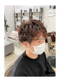 メンズパーマスタイル！