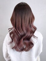 アイティー バイ アルバム 中野店(IT by ALBUM)&nbsp;ラベージュロング_外ハネボブセクションカラー_ba361461