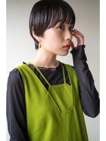 ガレージ バイ グリーン 原宿 表参道(Garage by green)&nbsp;【loki】ナチュラルブラック×マッシュショート