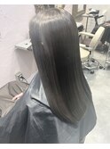 暗髪ストレート【髪質髪質】【イルミナカラー】【西武新宿駅】