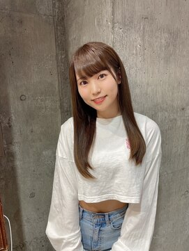 サロンドミルク 原宿(salon de MiLK) 【salon de MiLK 原宿】ツヤ髪ミントベージュ