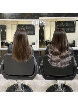 ヘルツ(Hz.) シールエクステ60枚