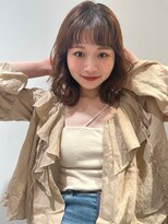 エミィ(emme)&nbsp;【emme×笹川】オン眉ふんわりカール