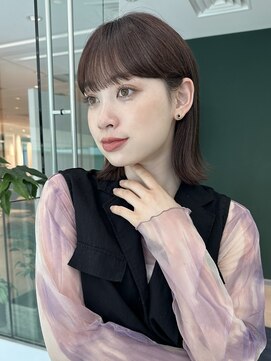 ビュートリアム265(BEAUTRIUM 265) ボブ/ロブ/切りっぱなし/前髪/顔周りカット/銀座一丁目