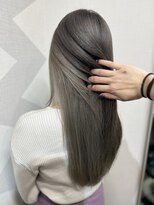 デスト 大宮(DEST) グレージュラテカラーインナーカラーグレーシルバー