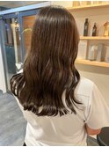 ミルクティーベージュダブルカラーインナーカラーケアブリーチ