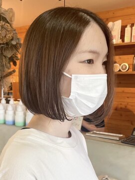 ビスクヘアデザイン(bisq hair design) ボブ/ショートボブ/ミニボブ/ベージュカラー/ベージュ