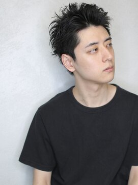 バース(BIRTH) 天神【BIRTH】20代30代アッシュブラック×スパイキーショート