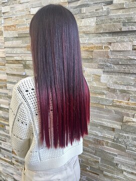 ヘア スパ リゾート リアン(hair spa resort Lien) “ボルドーカラー”