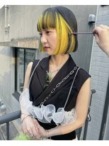 ジーナ(XENA) イエローインナーカラー