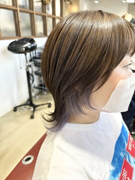 スレッド(SRED) ウルフ×インナーカラー