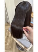 シルクストレート/髪質改善カラー