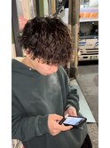 波巻きスパイラルパーマ