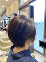 ヘアメイク アリエス 岩切店(HAIR MAKE aries) ミセスショート 岩切 利府 多賀城 40代50代60代 ツヤ ボリューム