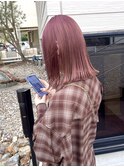 ピンクグレージュ