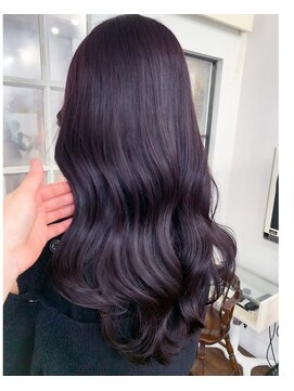 シーン(seen) ブリーチなしダブルカラー ラベンダーカラー ツヤカラー