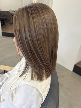 オアシス アン(oasis-un) カラー以上ブリーチ未満まろみベージュカラー