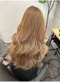 ライトブラウン シールエクステ80枚