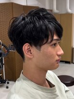 ネイロ 北千住(NeiRo)&nbsp;メンズマッシュ刈り上げ波巻きツイストスパイラルパーマ北千住