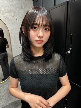 ガーデン 渋谷(GARDEN) 美髪イメチェンくびレイヤーミディアムワイドバングヘア