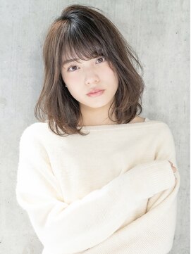 シド 表参道(s.i.d) 大人可愛いヘアスタイル/ひし形レイヤーミディアム/ワイドバング