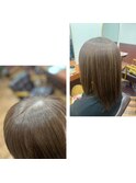 白髪ぼかし