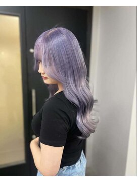 ギミックパシャ(GIMMICK pasha) パープル/パープルアッシュ/レイヤーカット