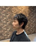 ナチュラルカールショートレイヤー