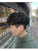 スペインカール/ツイストスパイラル/メンズカット/刈り上げ