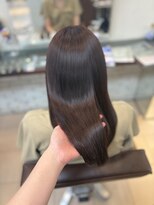 グリームバイフォルテ 藤枝(gream by FORTE)&nbsp;レイヤーカット/ピンクブラウン/髪質改善/ツヤ髪