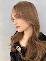 シー(See.)&nbsp;韓国へアレイヤーカット顔周りカットブリーチなしカラーA
