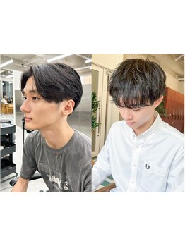 女性が創るメンズカット,メンズパーマ!ニュアンスパーマ,波巻きパーマもお任せ[栄/矢場町/名古屋/学割U24]