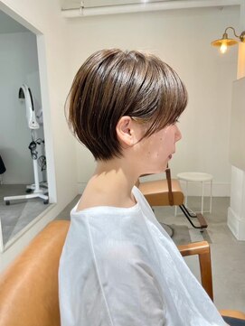 ジュベ 別府店(juve.) 別府ショートボブ顔まわりレイヤーカット髪質改善カラー20代30代