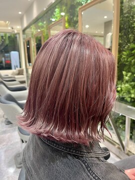 【相模大野カラー】透明感あふれるピンクラベンダー