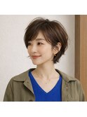大人カジュアルラフショート 20代 30代 40代 50代 60代髪質改善