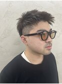 アップバングショート