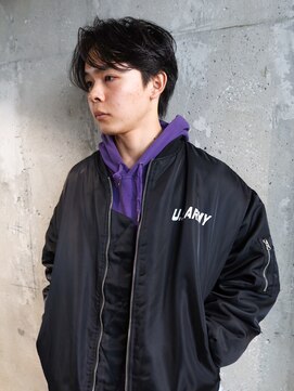 オルカ(ORCA) メンズヘア/メンズカット/センターパート/新宿【深江】