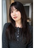 池袋美容室HOLON【暗髪レイヤー】