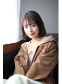 AIR大阪/栃本優美/やわらか耳かけボブ